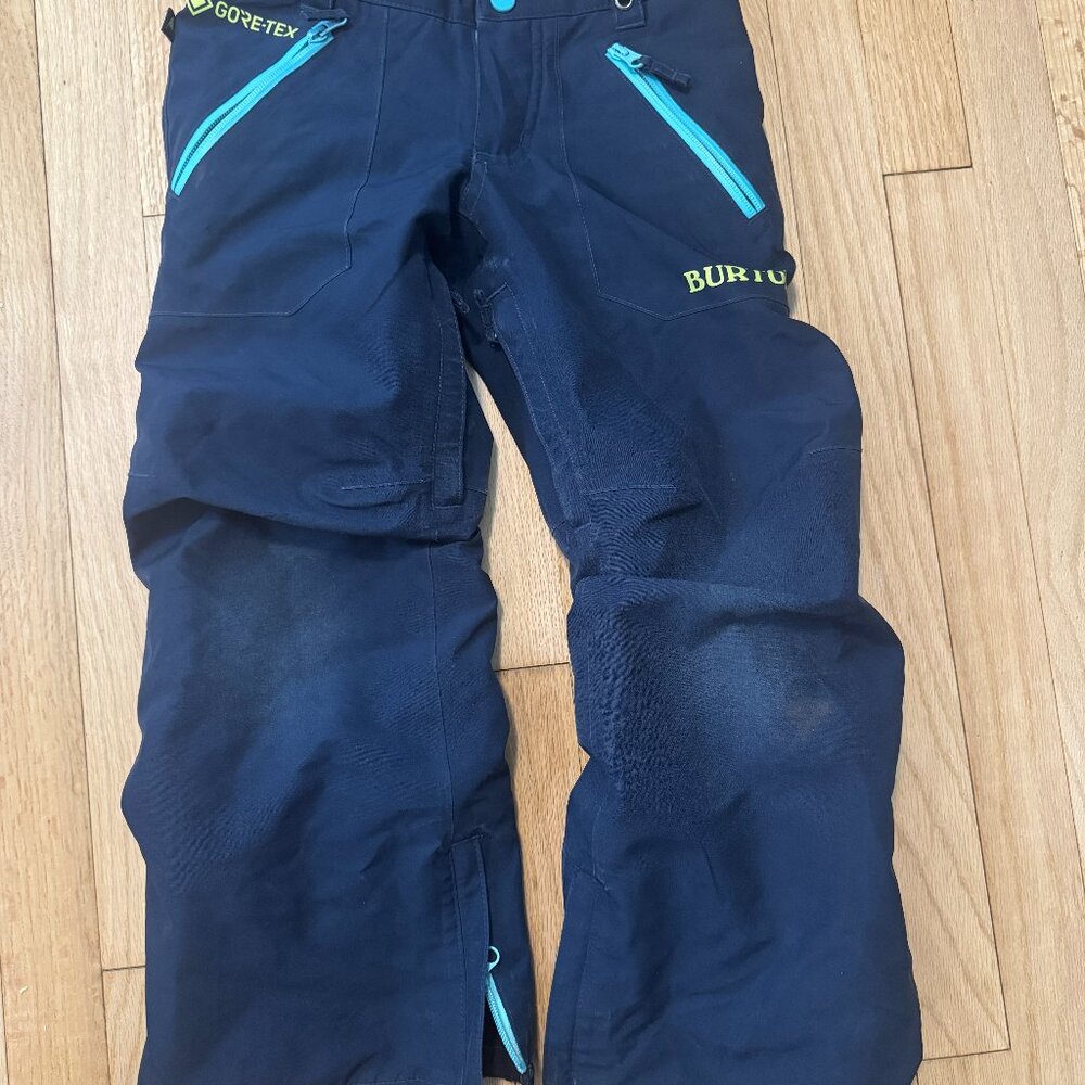 Girls XS 6/7 Navy Blue Burton Skiing Snowboarding Pants